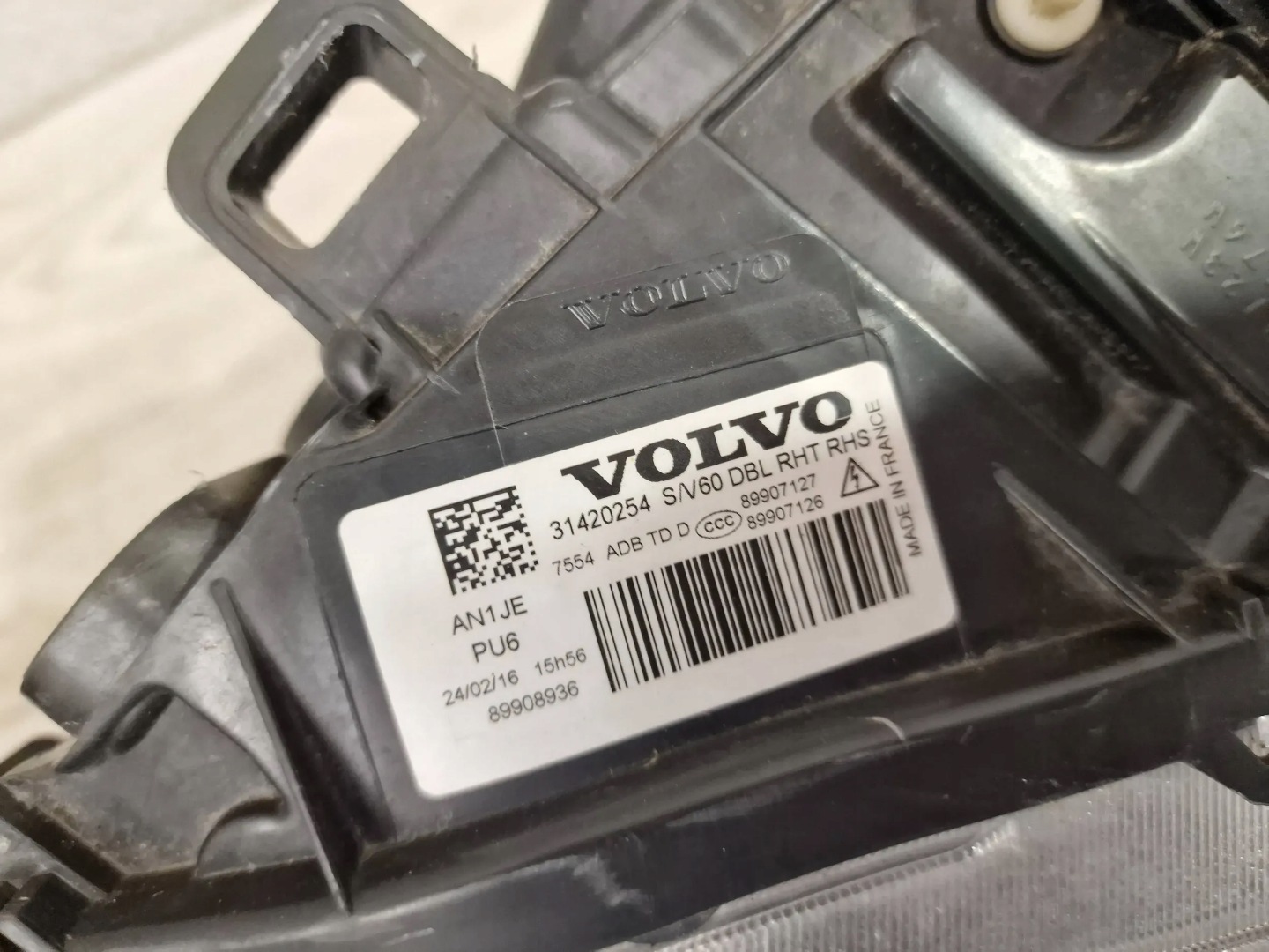 Frontscheinwerfer Volvo S60/V60 S60 31420254 Xenon Rechts Scheinwerfer Headlight - Thumbnail 10