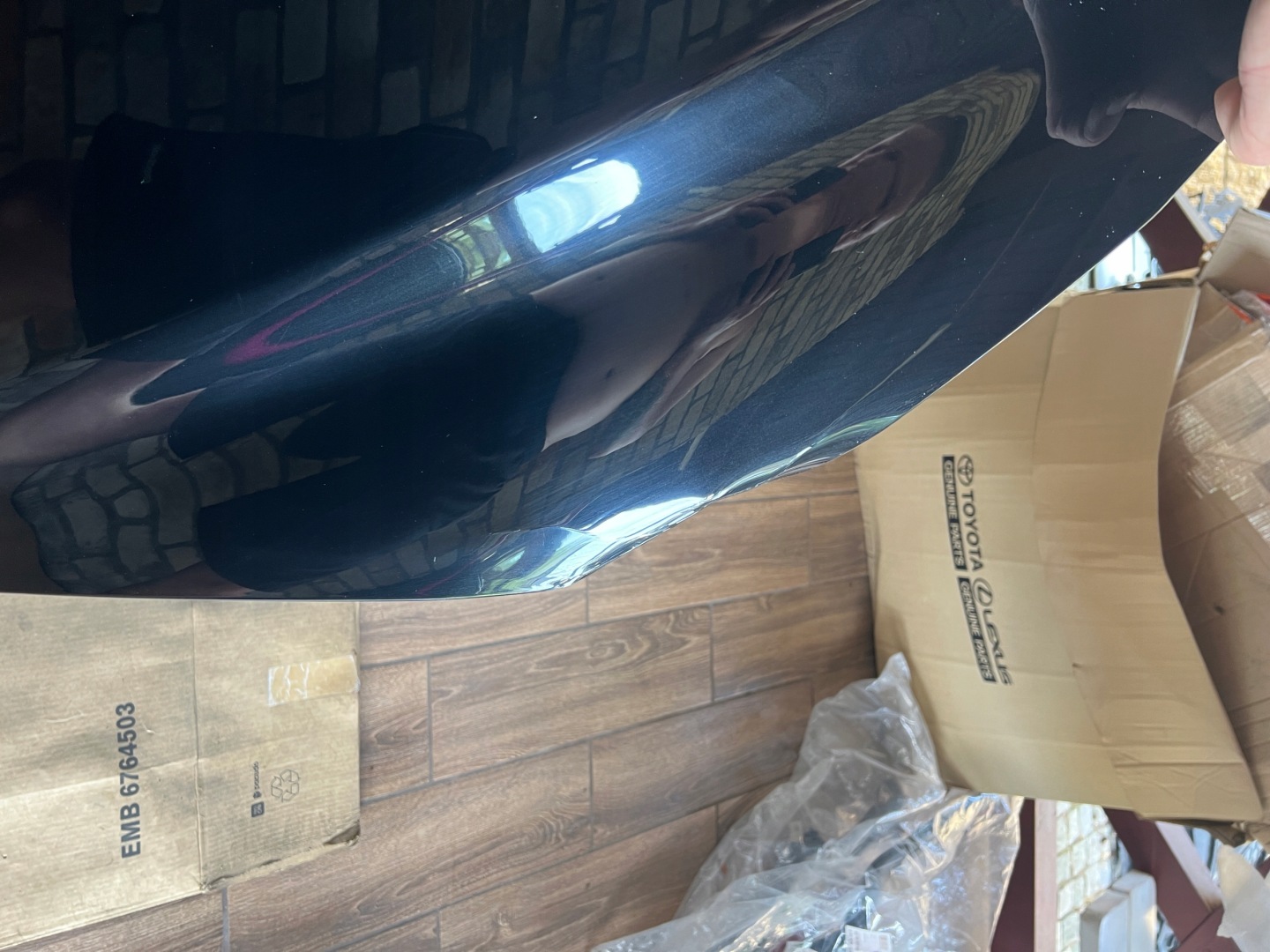Motorhaube Jaguar F-Pace X761 Bonnet M8A219H237AA Hood - Thumbnail 9