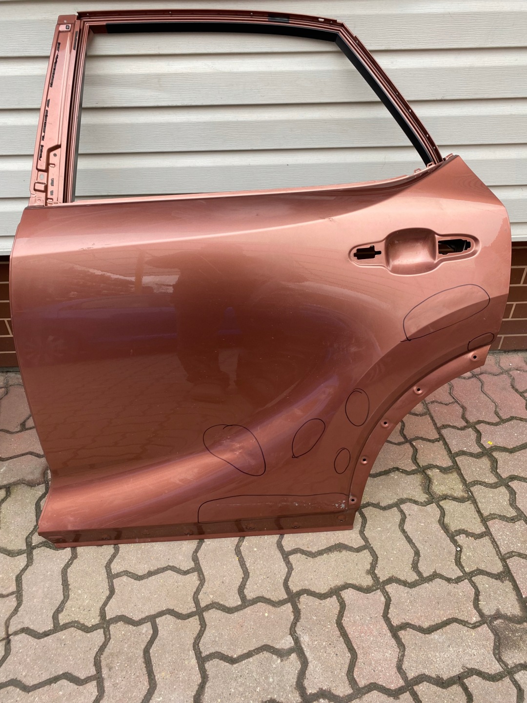 Lexus RX HXU3 Tür Hinten Links Door Porta Porte - Thumbnail 1
