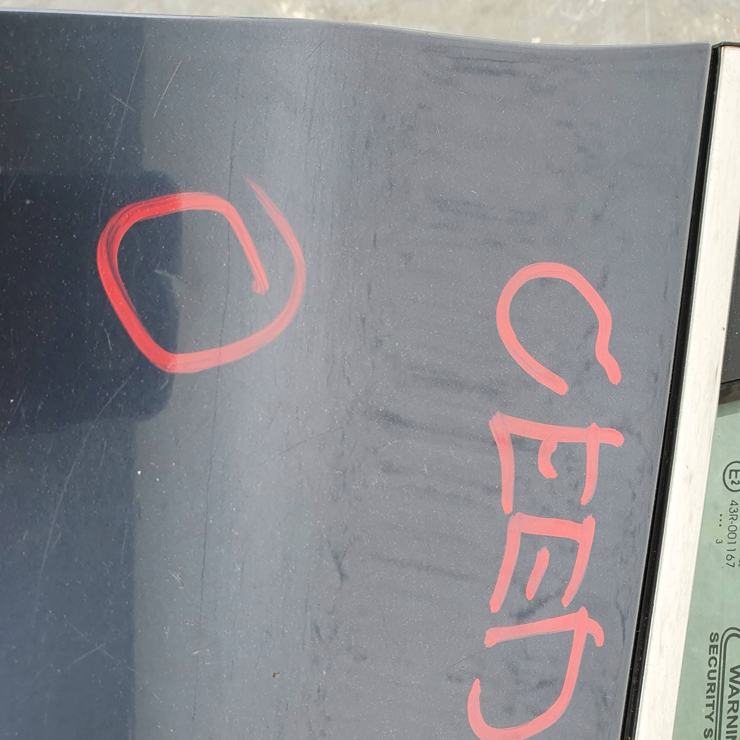 Kia Ceed CD Tür Vorne Rechts Door Porta Porte - Thumbnail 8