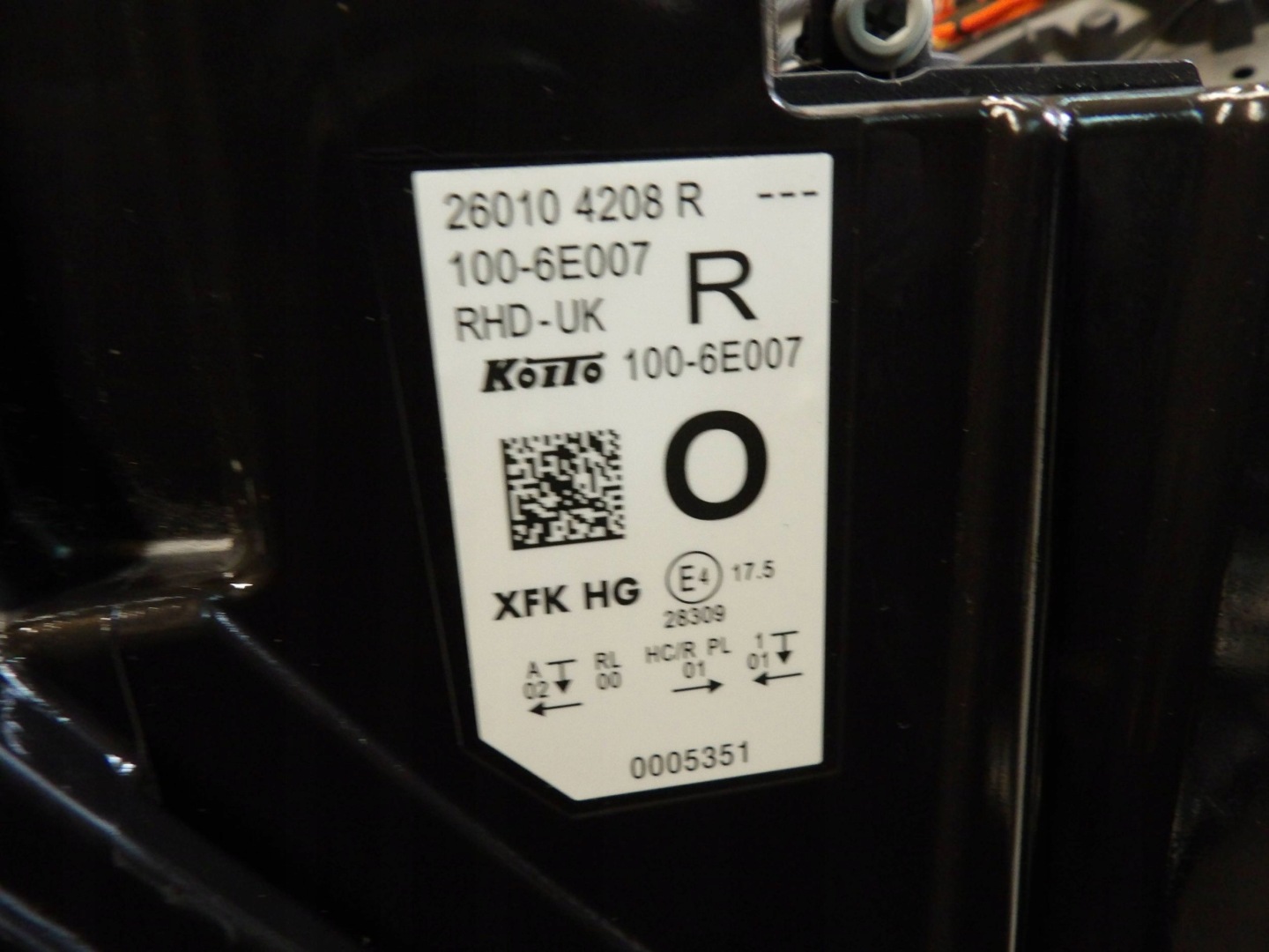Frontscheinwerfer Renault Kangoo RJK 260104208R LED Rechts Headlight - Thumbnail 3