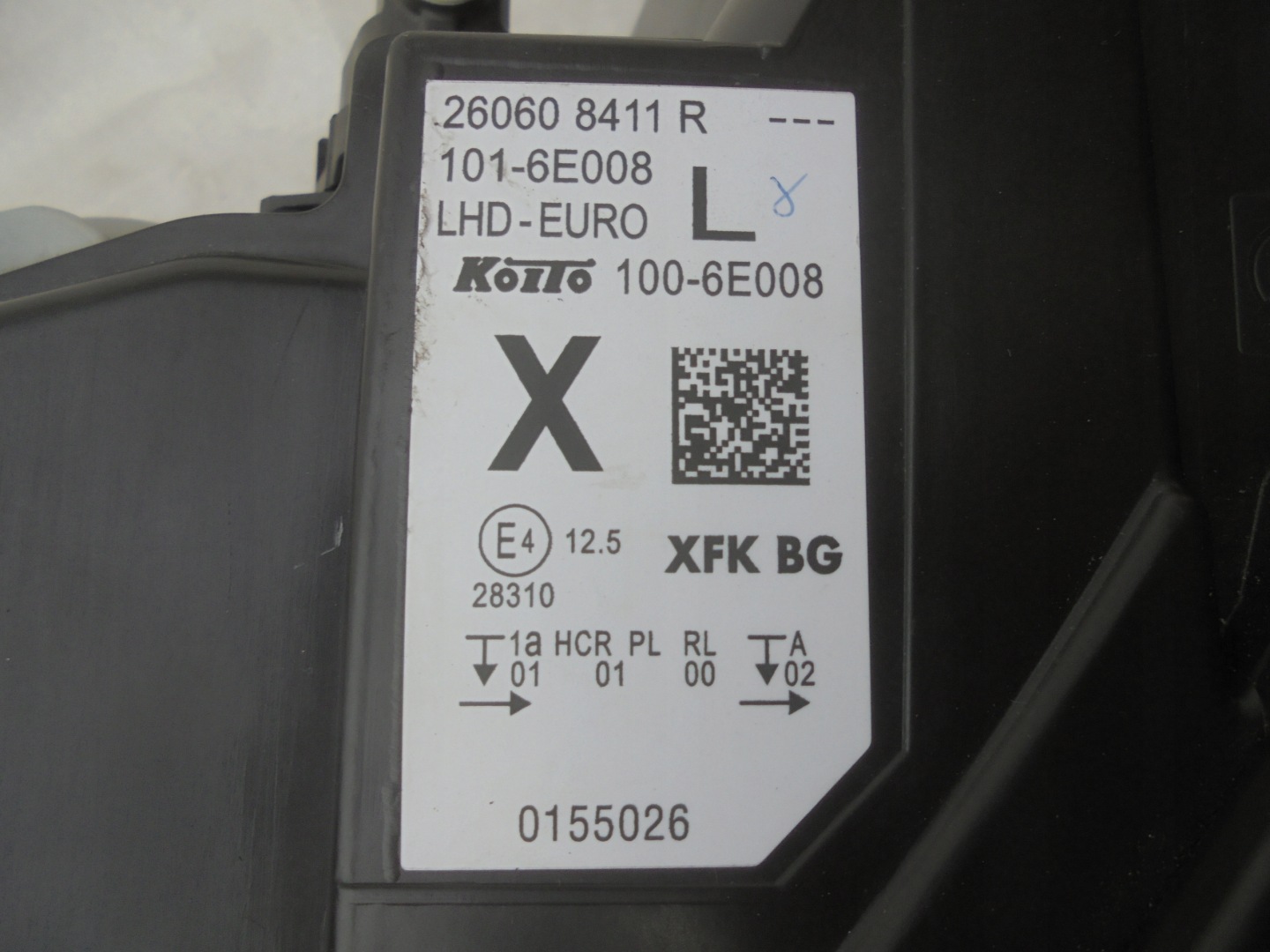 Frontscheinwerfer Renault Kangoo RJK 260608411R LED Links Scheinwerfer Headlight - Thumbnail 9