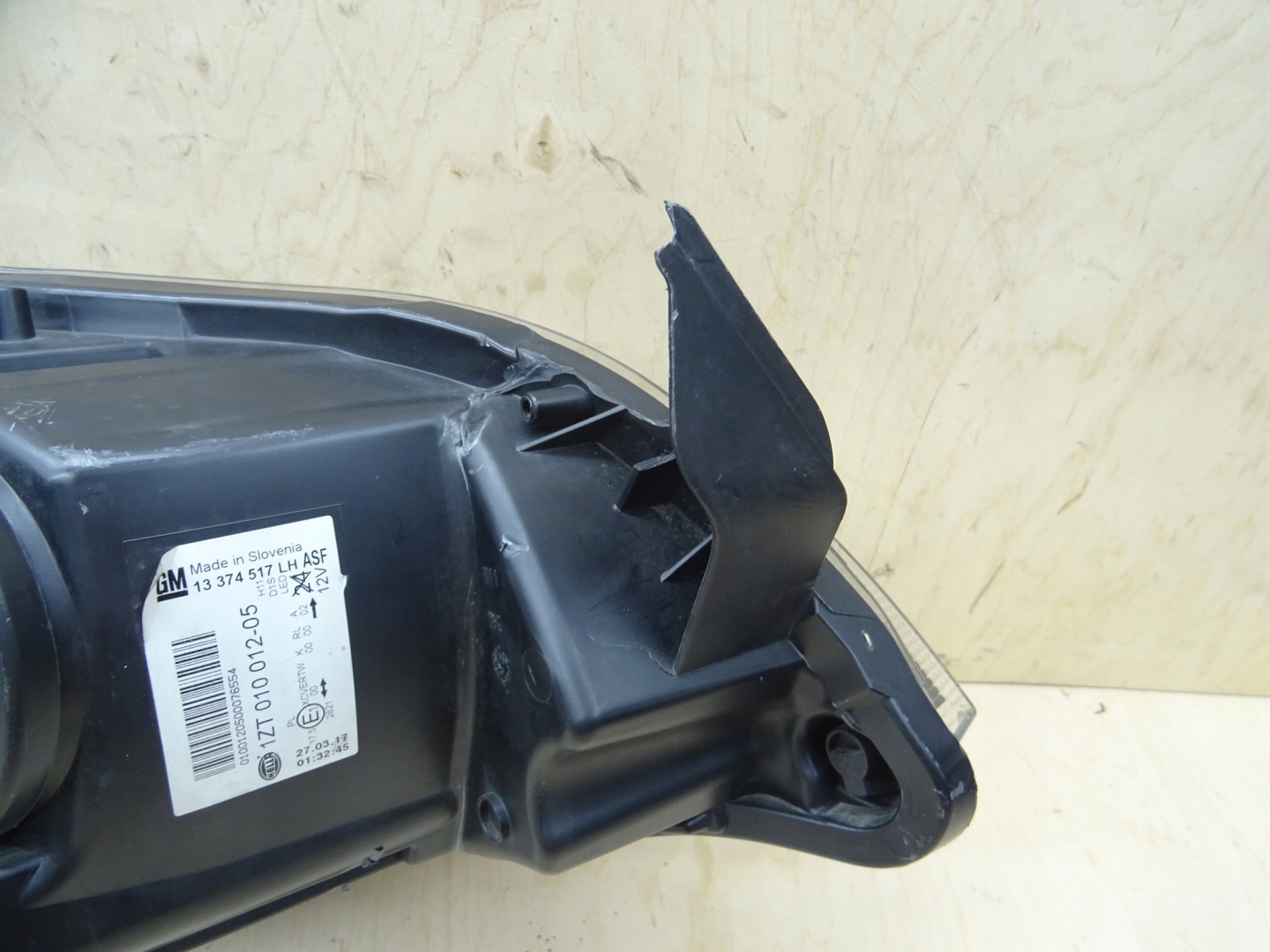 Frontscheinwerfer Opel Astra 13374517 Xenon Links Scheinwerfer Headlight - Thumbnail 10