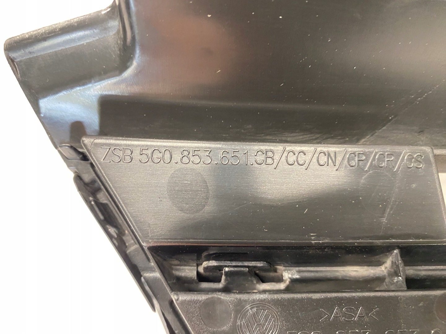VW Golf VII Kühlergrill FRONTGRILL Kühlergitter 5G0853653QG - Thumbnail 12