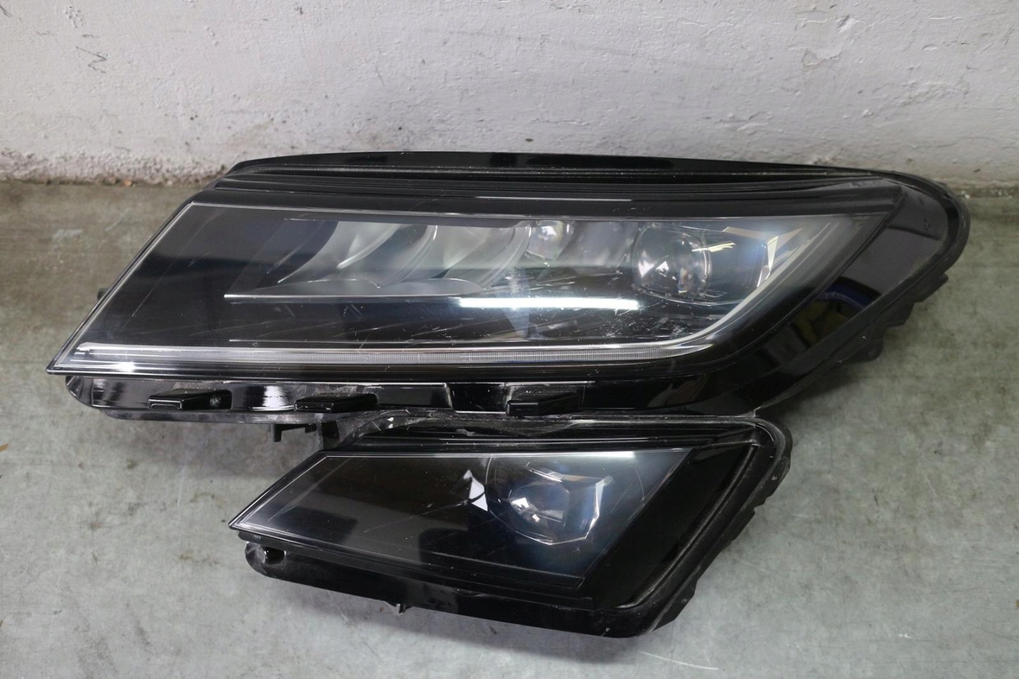 Frontscheinwerfer Skoda Kodiaq 566 566941015H LED Links Scheinwerfer Headlight - Thumbnail 1