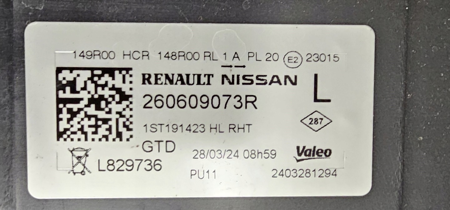 Frontscheinwerfer Renault Master II 260609073R LED Links Scheinwerfer Headlight - Thumbnail 2