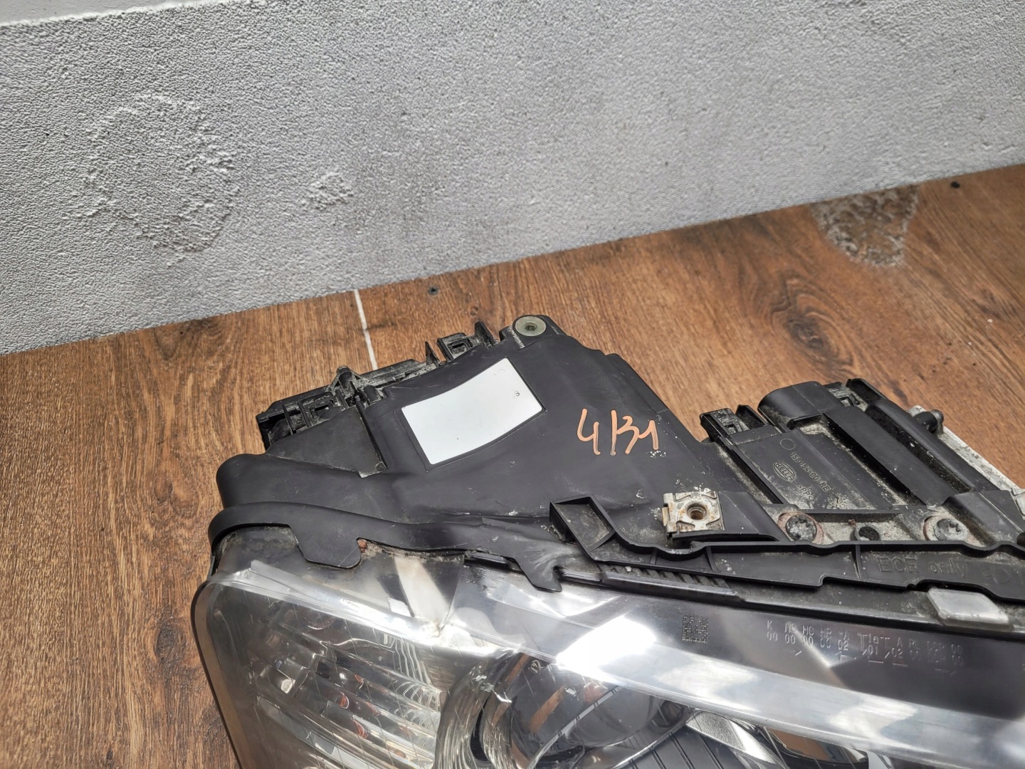 Frontscheinwerfer Audi A8 Facelift Xenon Links Scheinwerfer Headlight - Thumbnail 8