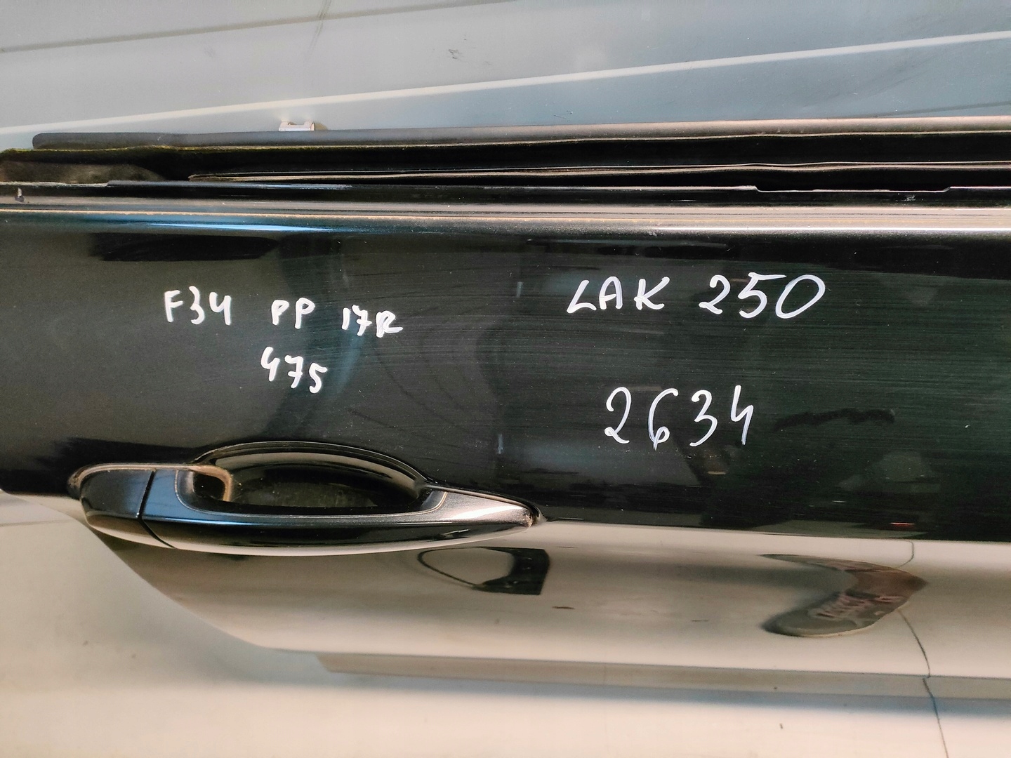 BMW 3 F34 Tür Vorne Rechts Door Porta Porte - Thumbnail 10