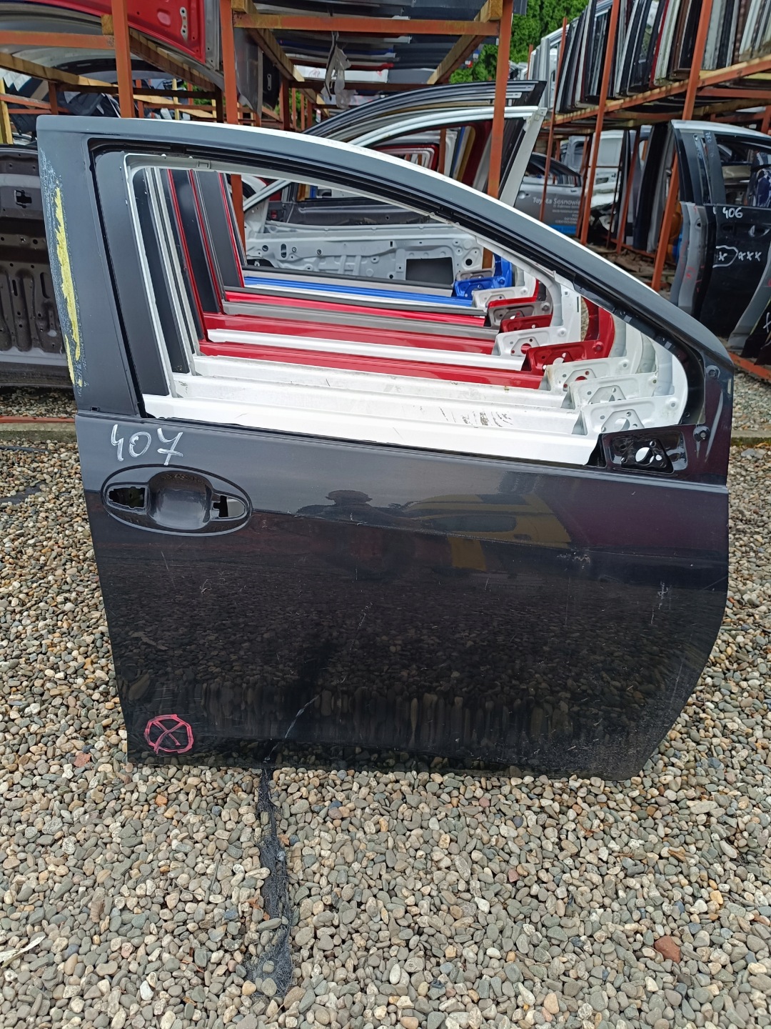 Toyota Yaris I P1 Tür Vorne Rechts Door Porta Porte - Thumbnail 1