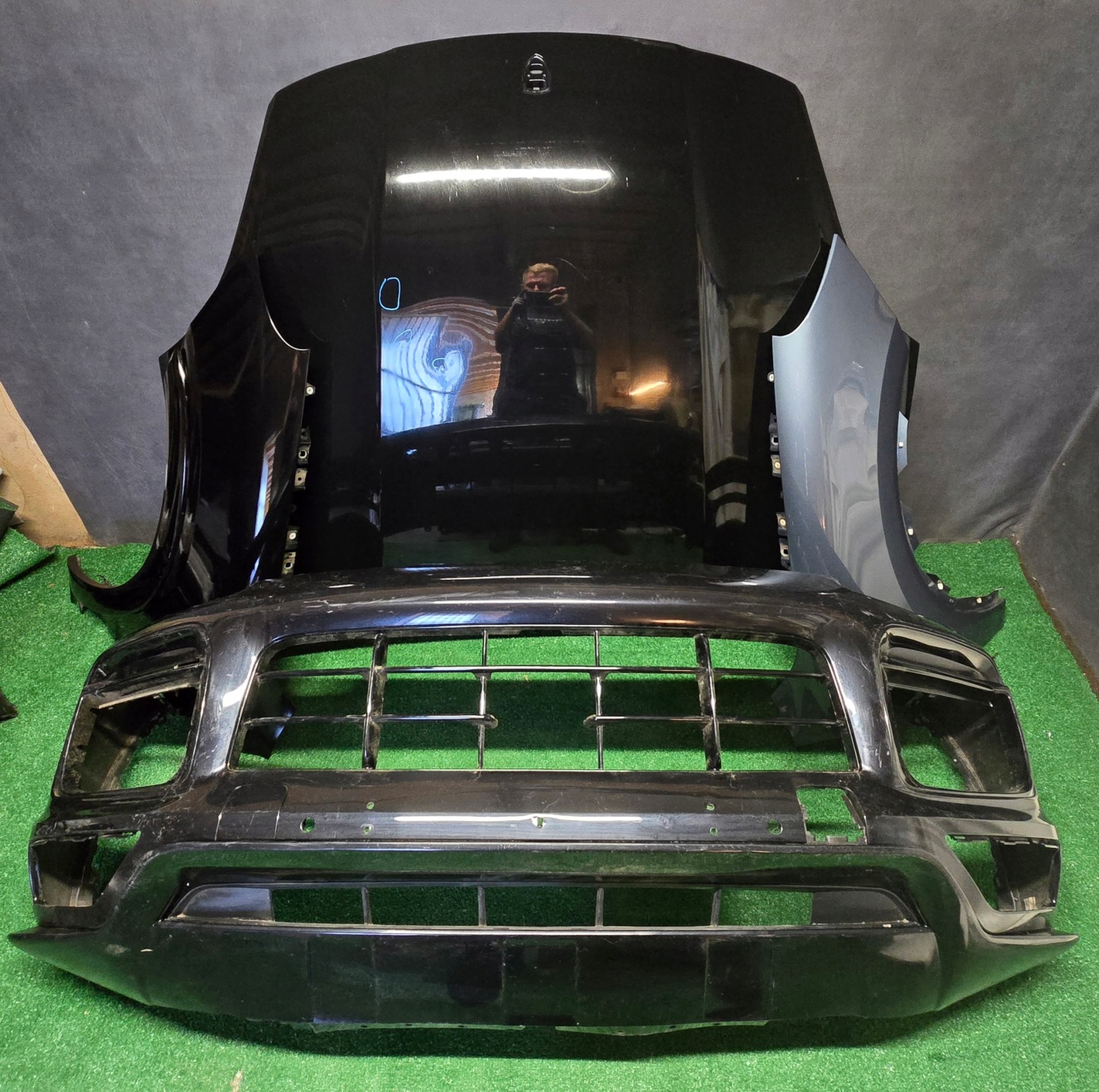 Motorhaube Porsche Cayenne 9YA Bonnet Hood - Thumbnail 1