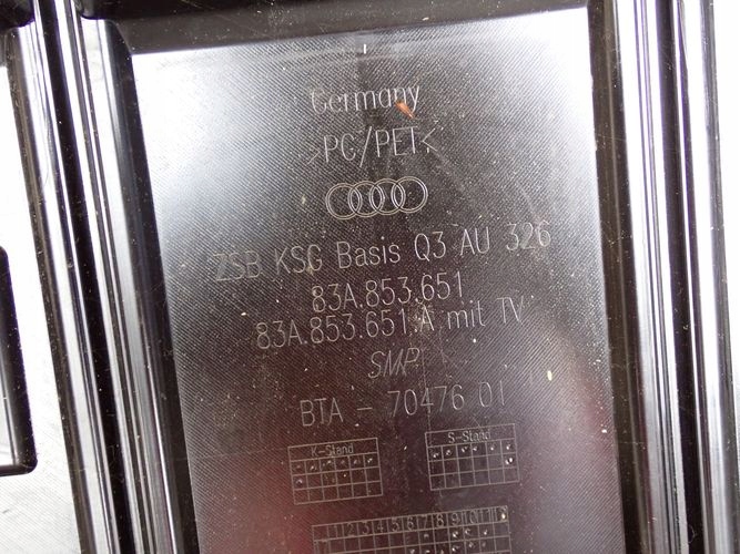 Audi Q3 Kühlergrill FRONTGRILL Kühlergitter 83A853651A - Thumbnail 6