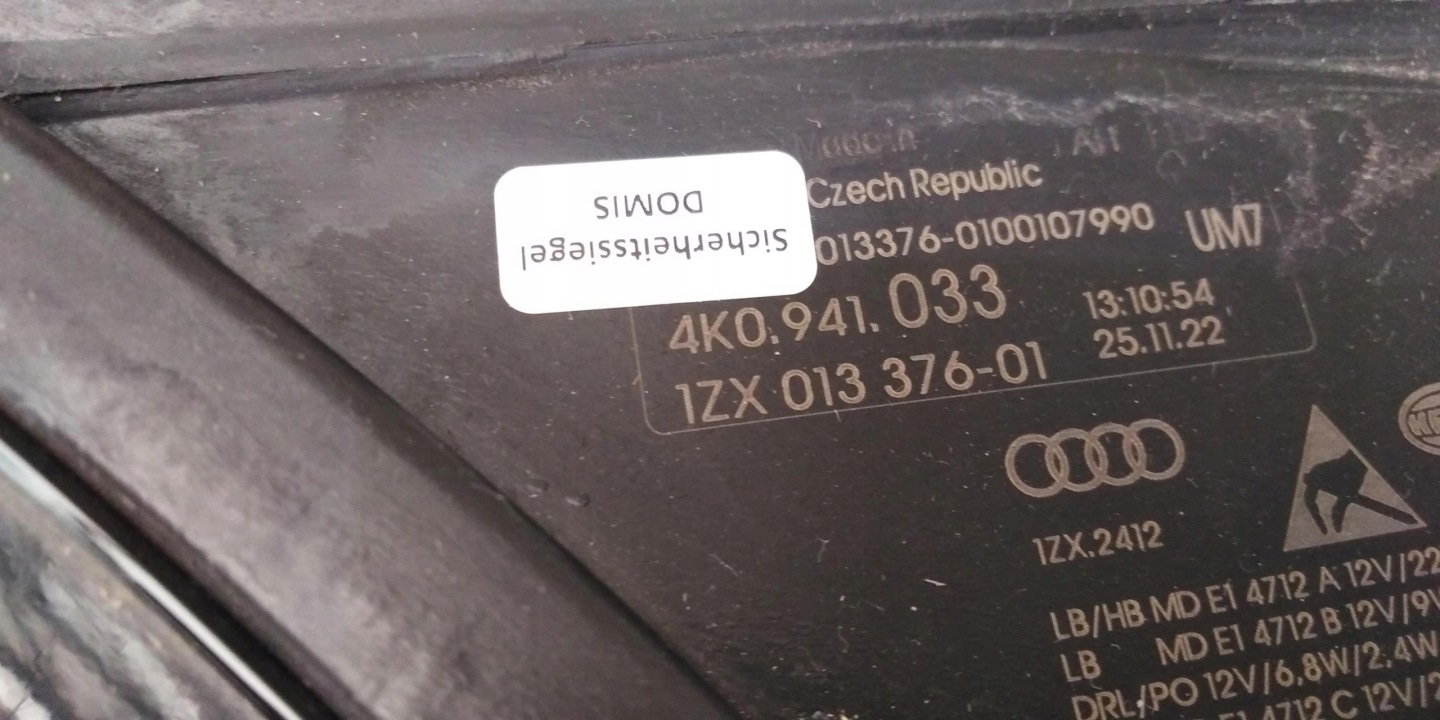 Frontscheinwerfer Audi A6 4K0941033 LED Links Scheinwerfer Headlight - Thumbnail 12