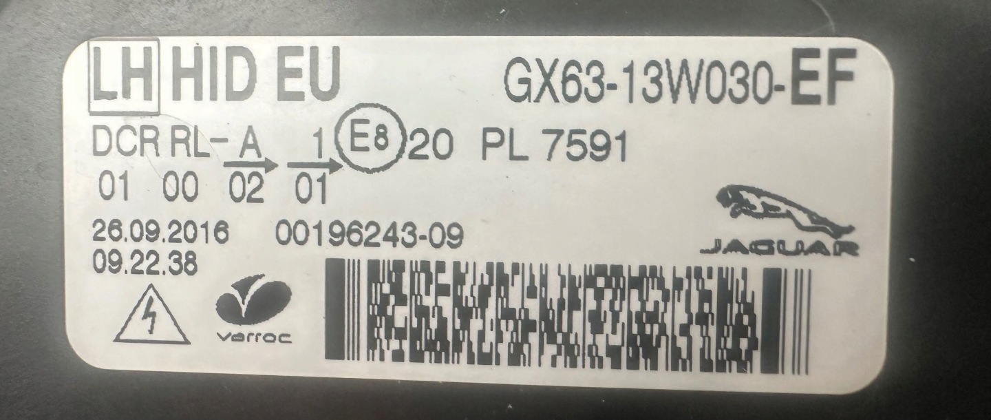 Frontscheinwerfer Jaguar XF X260 GX6313W030EF Bi-Xenon Links Headlight - Thumbnail 9