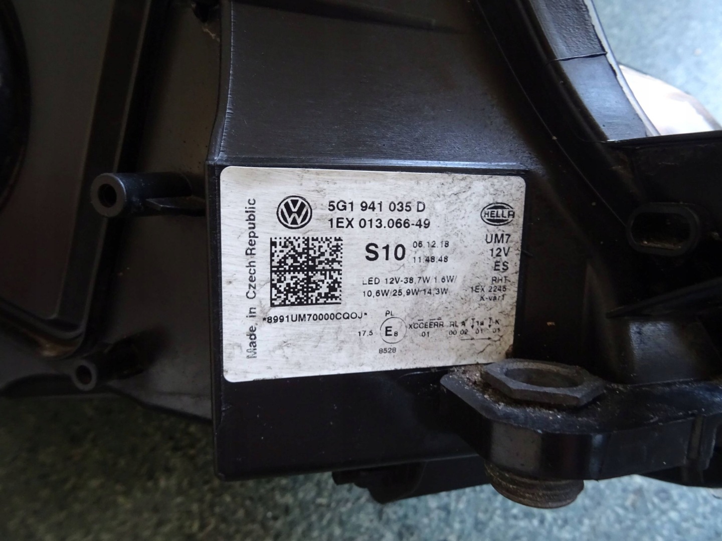 Frontscheinwerfer VW Golf VII 5G1941035 LED Links Scheinwerfer Headlight - Thumbnail 9