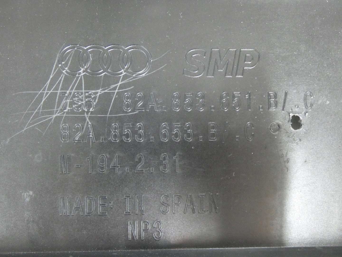 Audi 82A Kühlergrill FRONTGRILL Kühlergitter 82A853651BC - Thumbnail 8