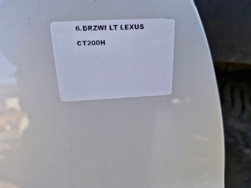 Lexus CT A10 Tür Hinten Links Door Porta Porte - Thumbnail 3