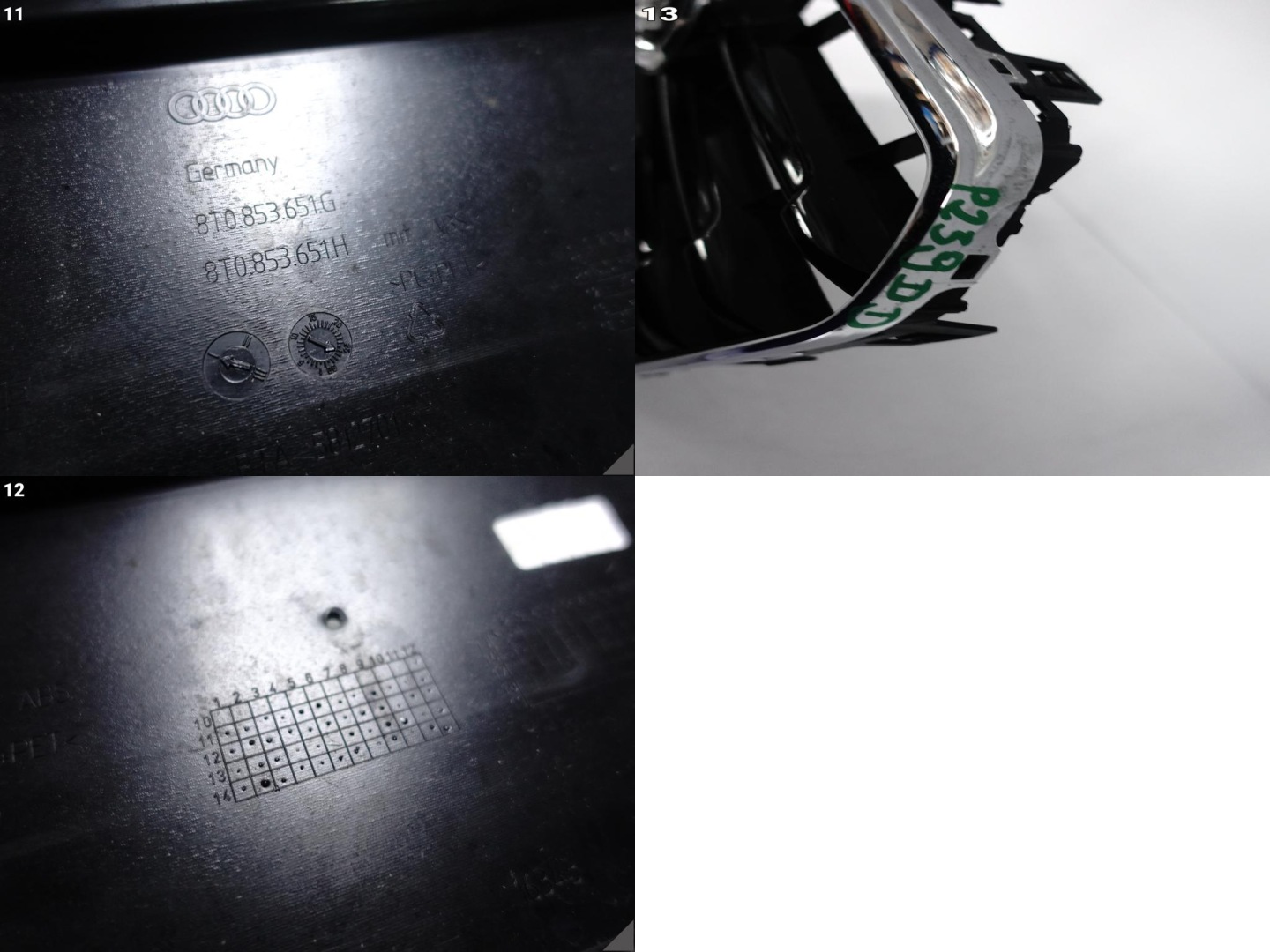 Audi A5 Kühlergrill FRONTGRILL Kühlergitter 8T0853651H - Thumbnail 12