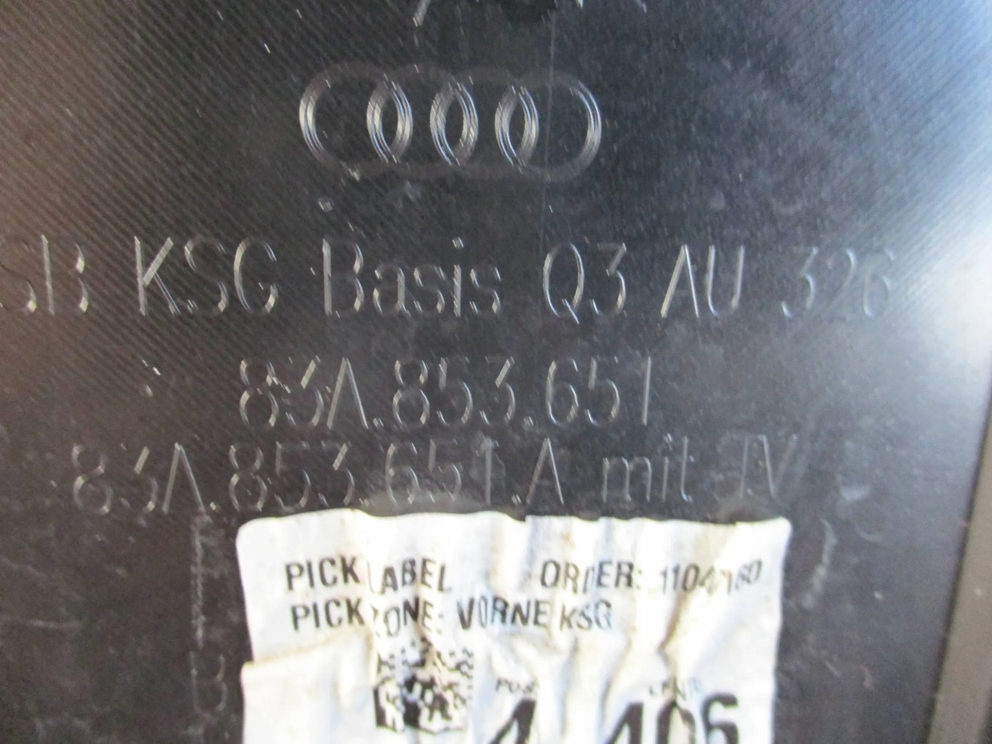 Audi Q3 Kühlergrill FRONTGRILL Kühlergitter 83A853651A - Thumbnail 7
