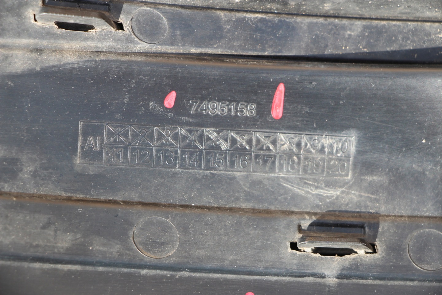 Mini Clubman F54 Kühlergrill FRONTGRILL Kühlergitter 7498333 - Thumbnail 8