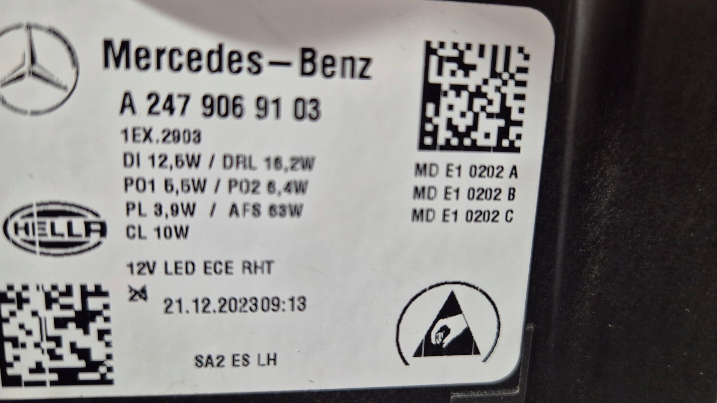 Frontscheinwerfer Mercedes-Benz GLB W247 A2479069103 Multibeam LED Links Headlight - Thumbnail 11