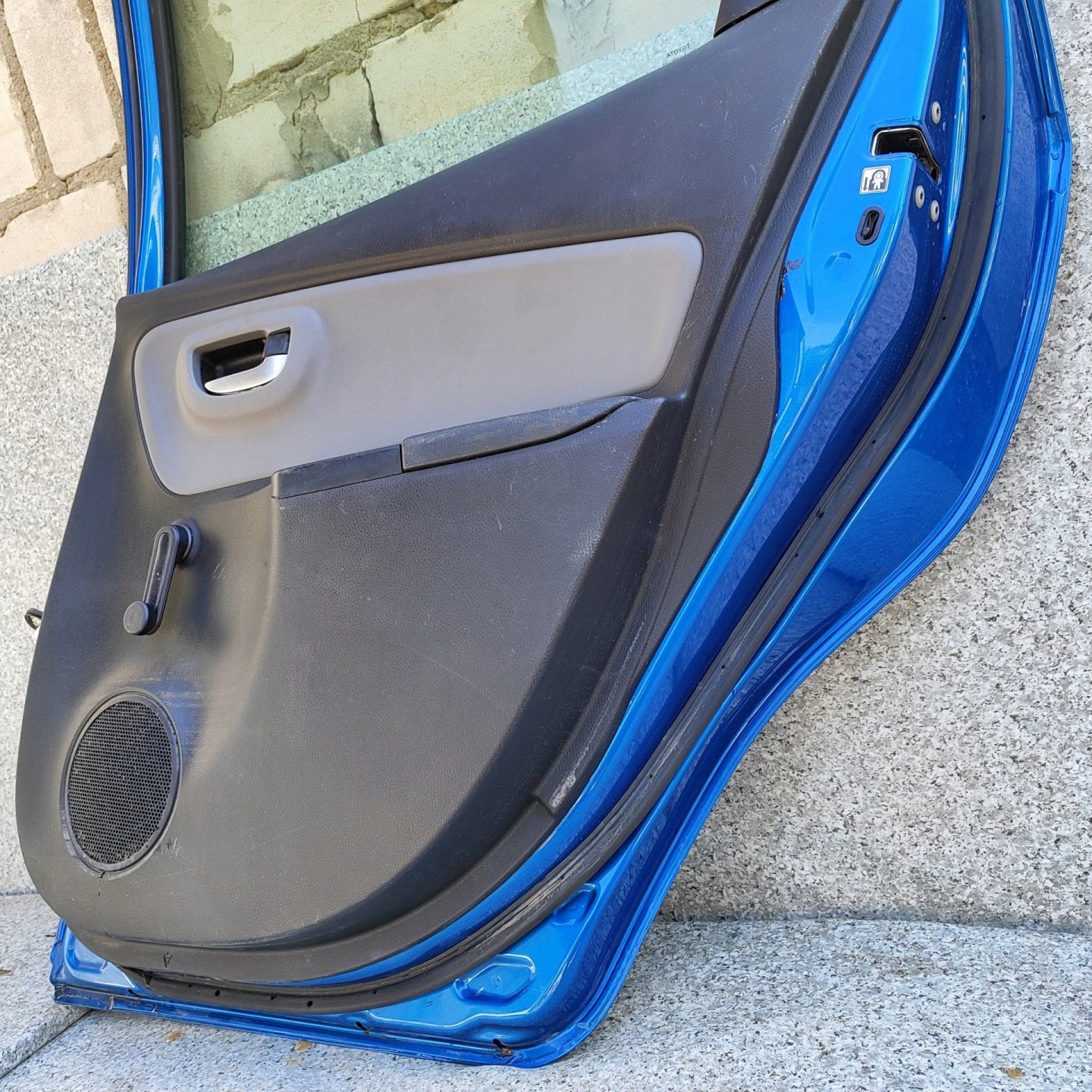 Toyota Yaris I P1 Tür Hinten Rechts Door Porta Porte - Thumbnail 10