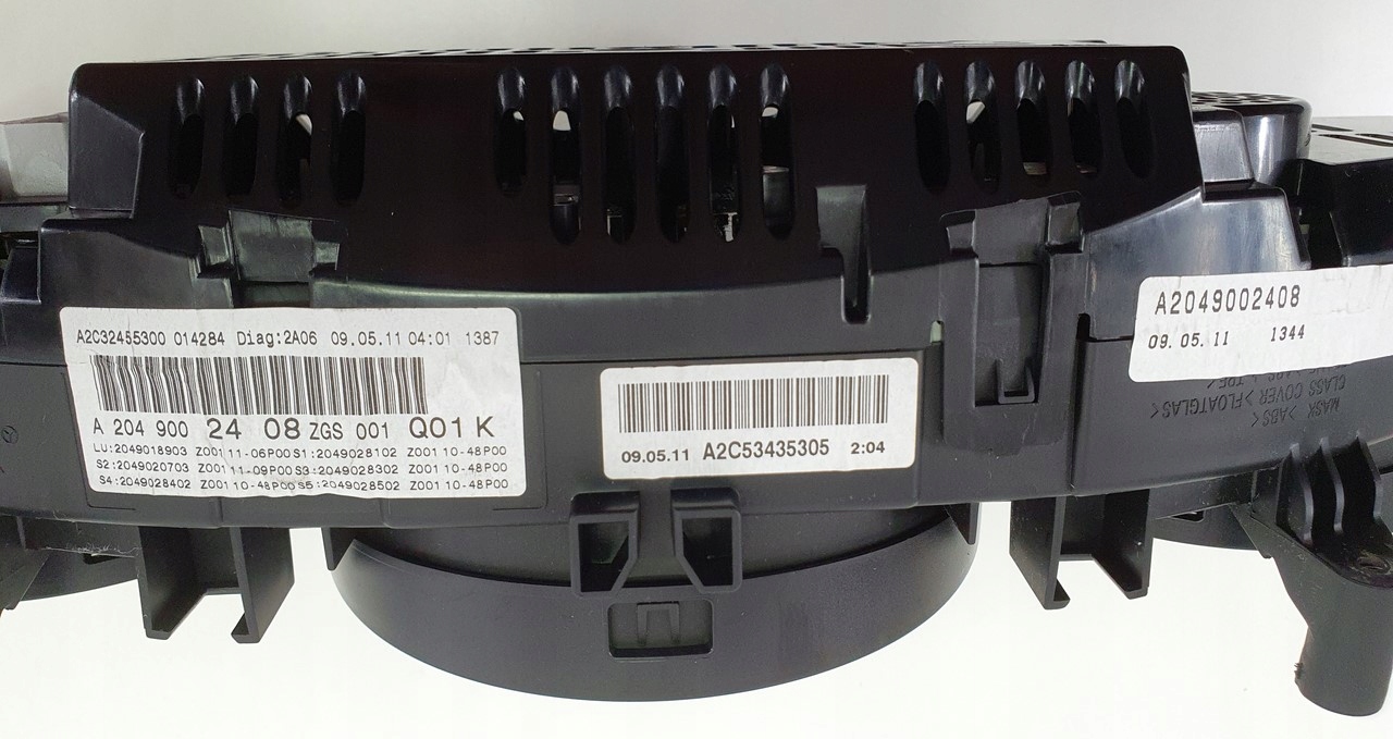 Mercedes-Benz C-Klasse W204 A2049002408 Screen Kombiinstrument Tacho - Thumbnail 7