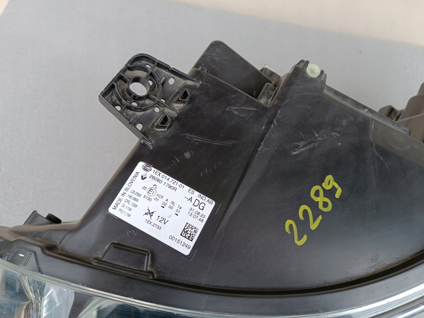 Frontscheinwerfer Renault Trafic L 260601790R LED Links Scheinwerfer Headlight - Thumbnail 8