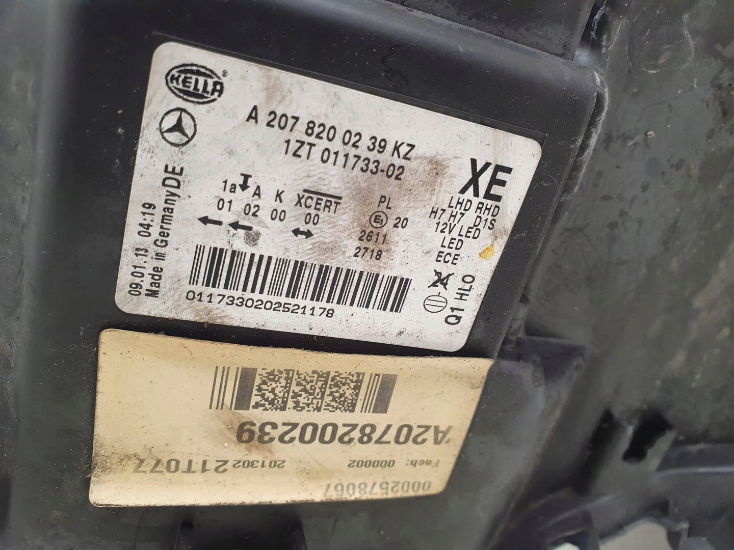 Frontscheinwerfer Mercedes-Benz E-Klasse W207 A2078200239 LED Rechts Headlight - Thumbnail 8