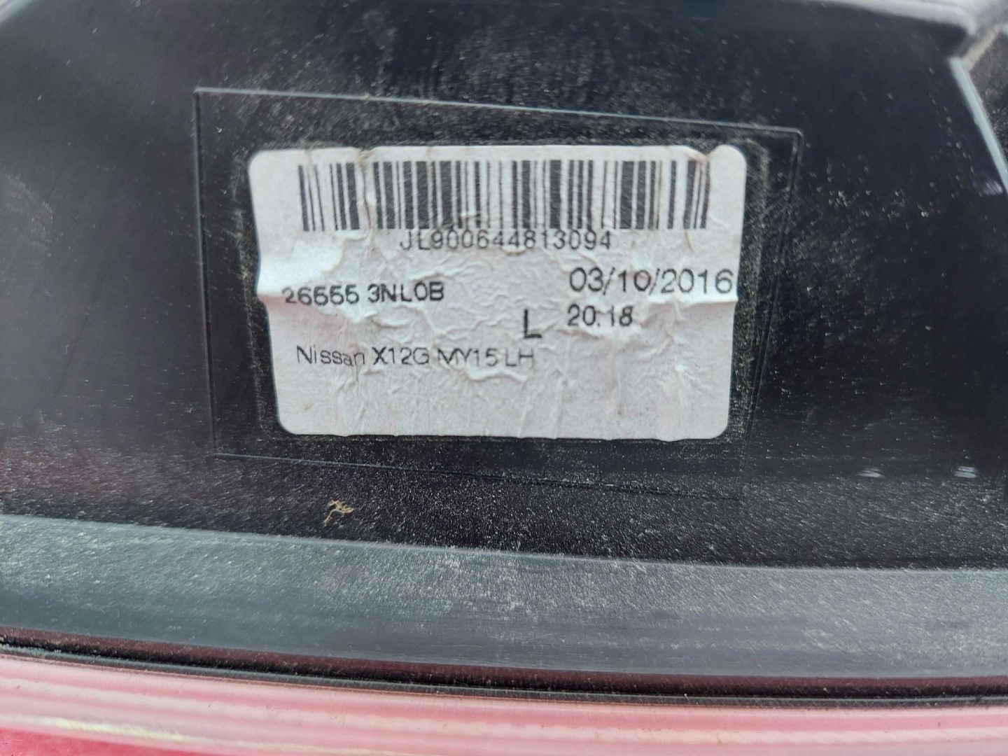 Nissan Leaf ZE0 Rückleuchte 265553NL0B Rearlamp - Thumbnail 9