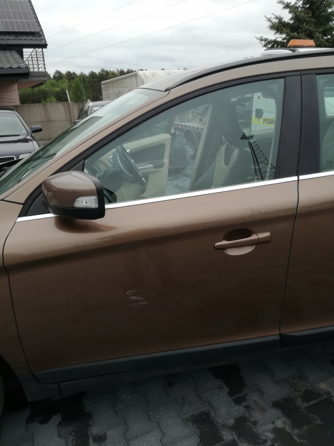 Volvo XC60 Tür Vorne Links Door Porta Porte - Thumbnail 1