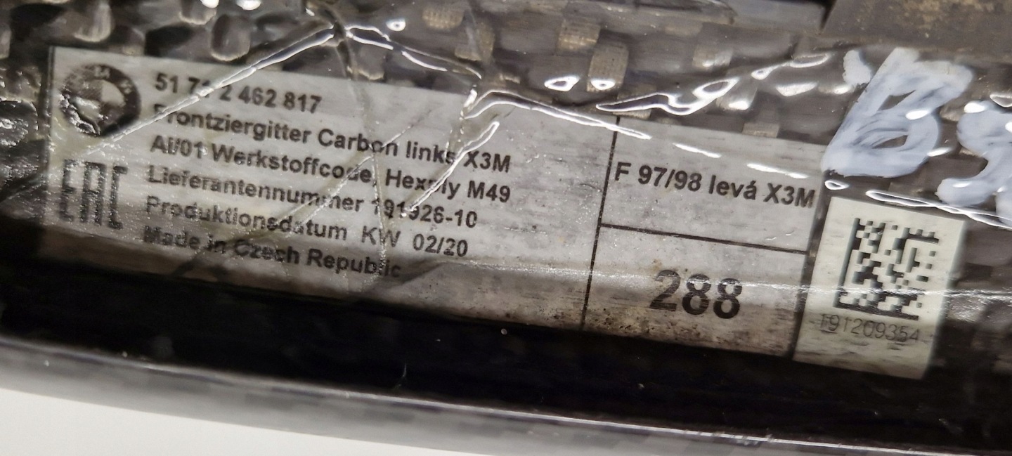 BMW X4 F98 Kühlergrill FRONTGRILL Kühlergitter 2462817 - Thumbnail 11