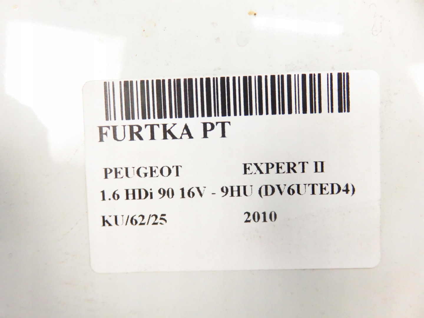 Peugeot Expert B* Tür Hinten Rechts Door Porta Porte - Thumbnail 4