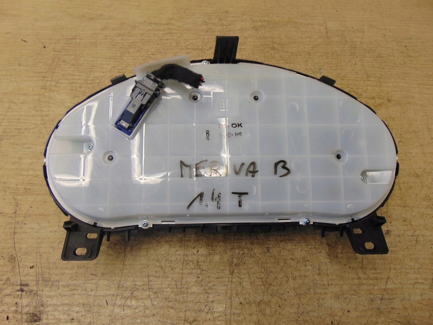 Opel Meriva S10 13349577 Screen Kombiinstrument Tacho - Thumbnail 6