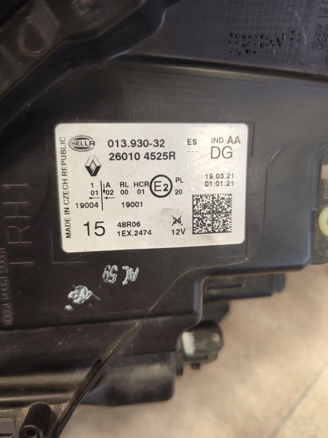 Frontscheinwerfer Renault Captur RJB 260104525R LED Rechts Headlight - Thumbnail 6