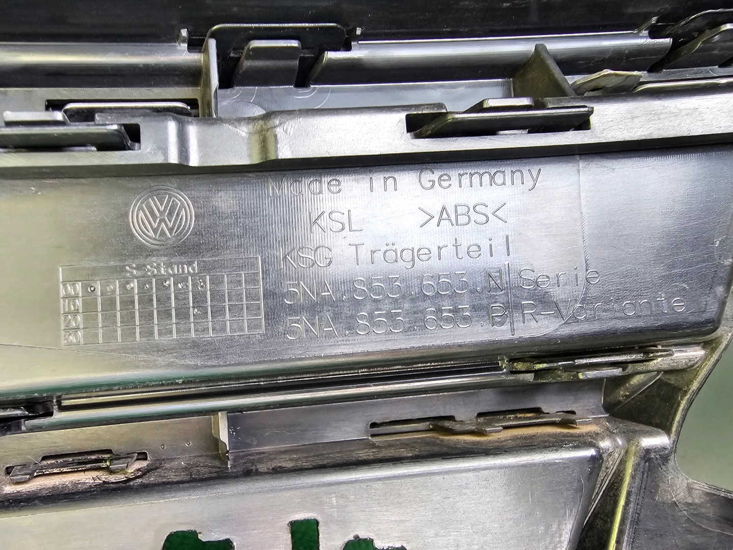 VW Tiguan Kühlergrill FRONTGRILL Kühlergitter 5NA853651BF - Thumbnail 11
