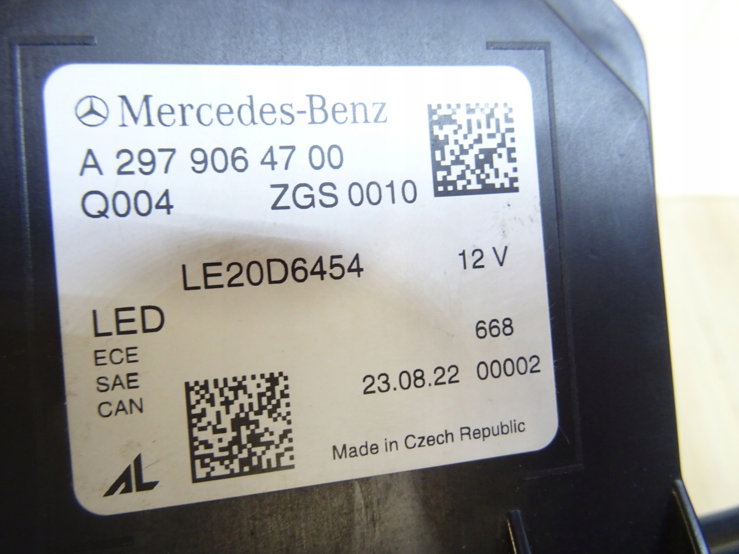 Frontscheinwerfer Mercedes-Benz EQS V297 A2979064700 LED Links Headlight - Thumbnail 10