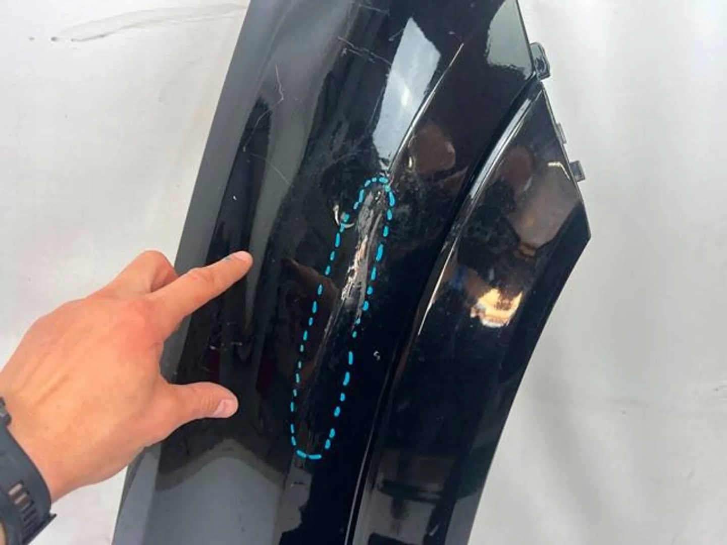 Kotflügel Mercedes-Benz GLE W167 Vorne Rechts Fender Parafanghi Ailes - Thumbnail 6