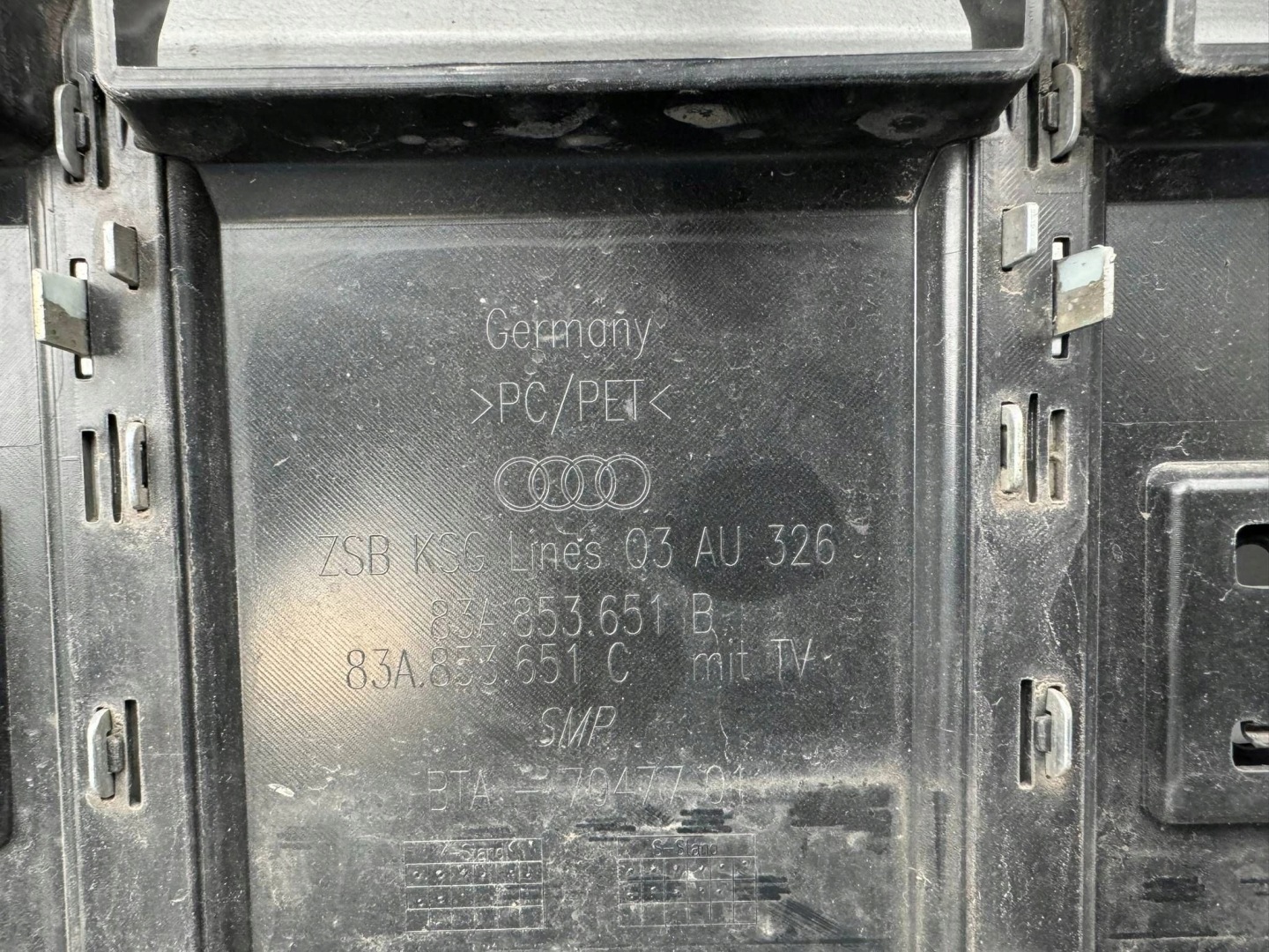 Audi Q3 Kühlergrill FRONTGRILL Kühlergitter 83A853651C - Thumbnail 9