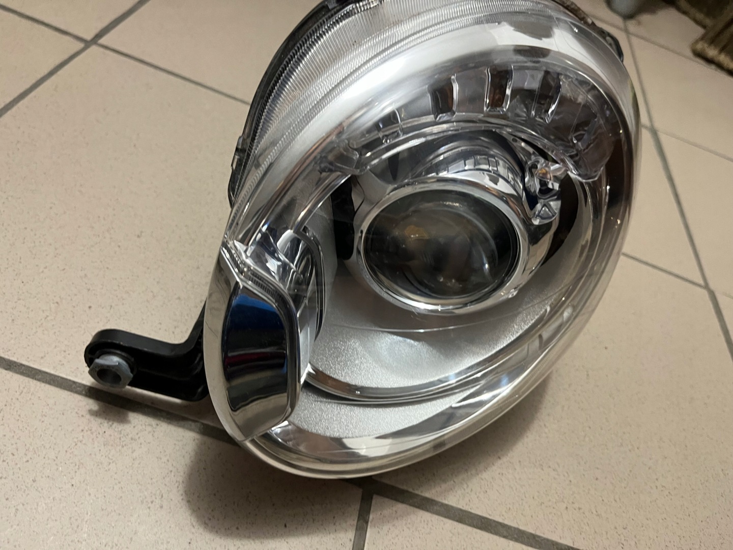 Frontscheinwerfer Fiat 500 ZAF 120 Xenon Links Scheinwerfer Headlight - Thumbnail 9