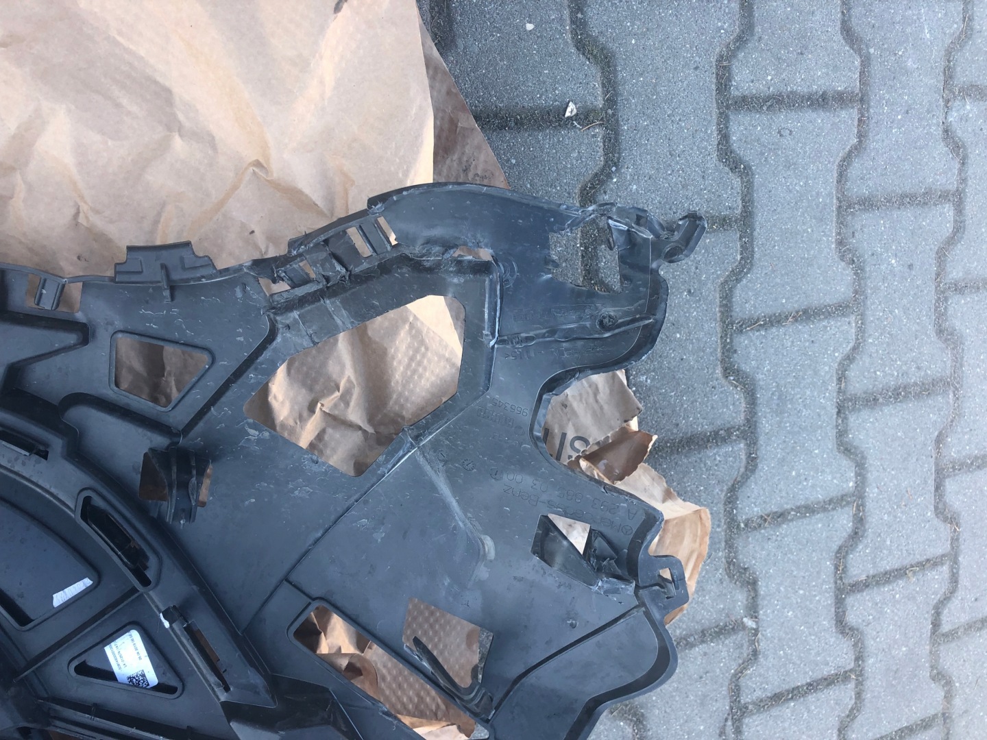 Mercedes-Benz EQC N293 Kühlergrill FRONTGRILL Kühlergitter A2939069200 - Thumbnail 5