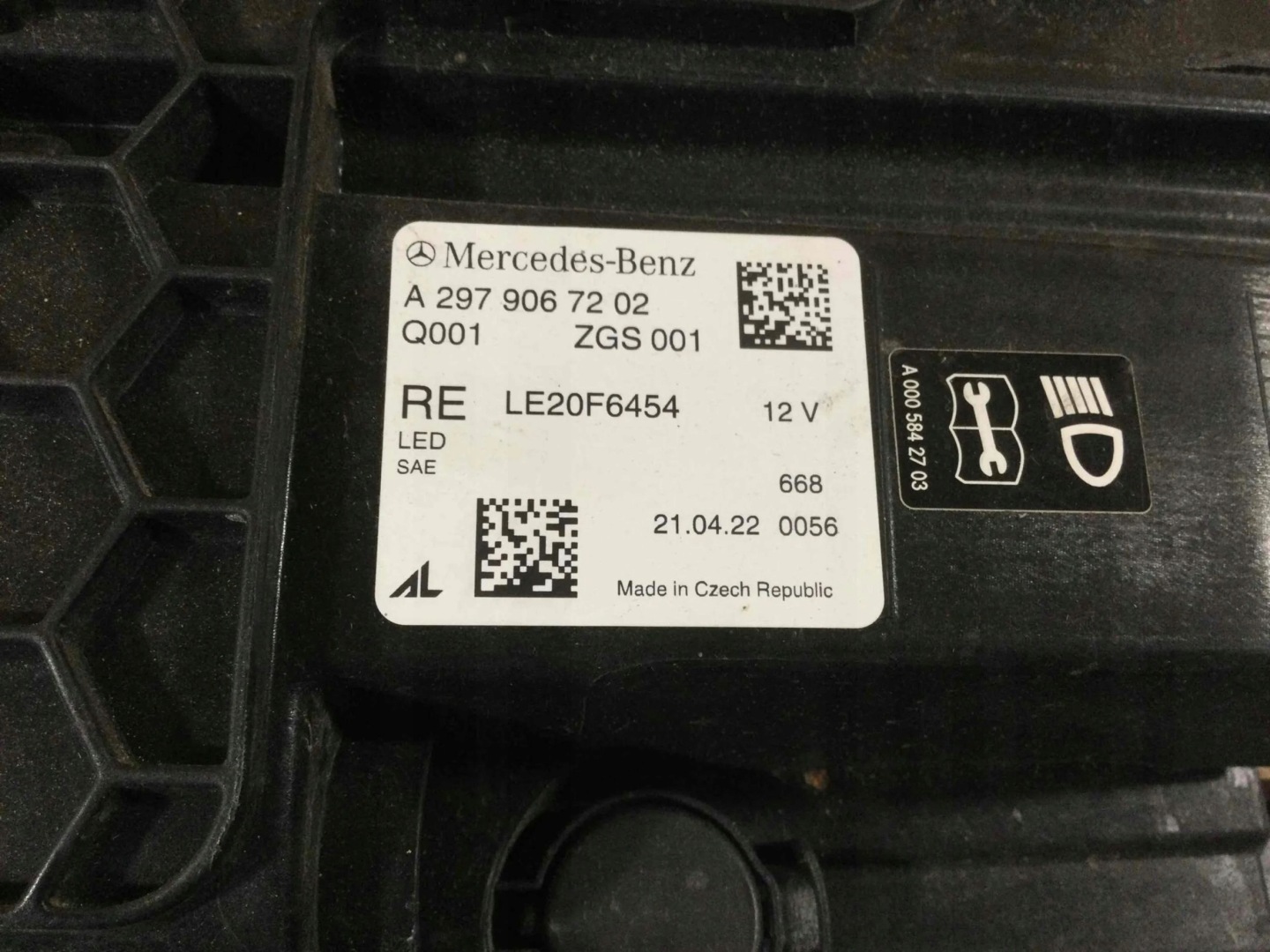 Frontscheinwerfer Mercedes-Benz EQS V297 A2979067202 LED Links Headlight - Thumbnail 9