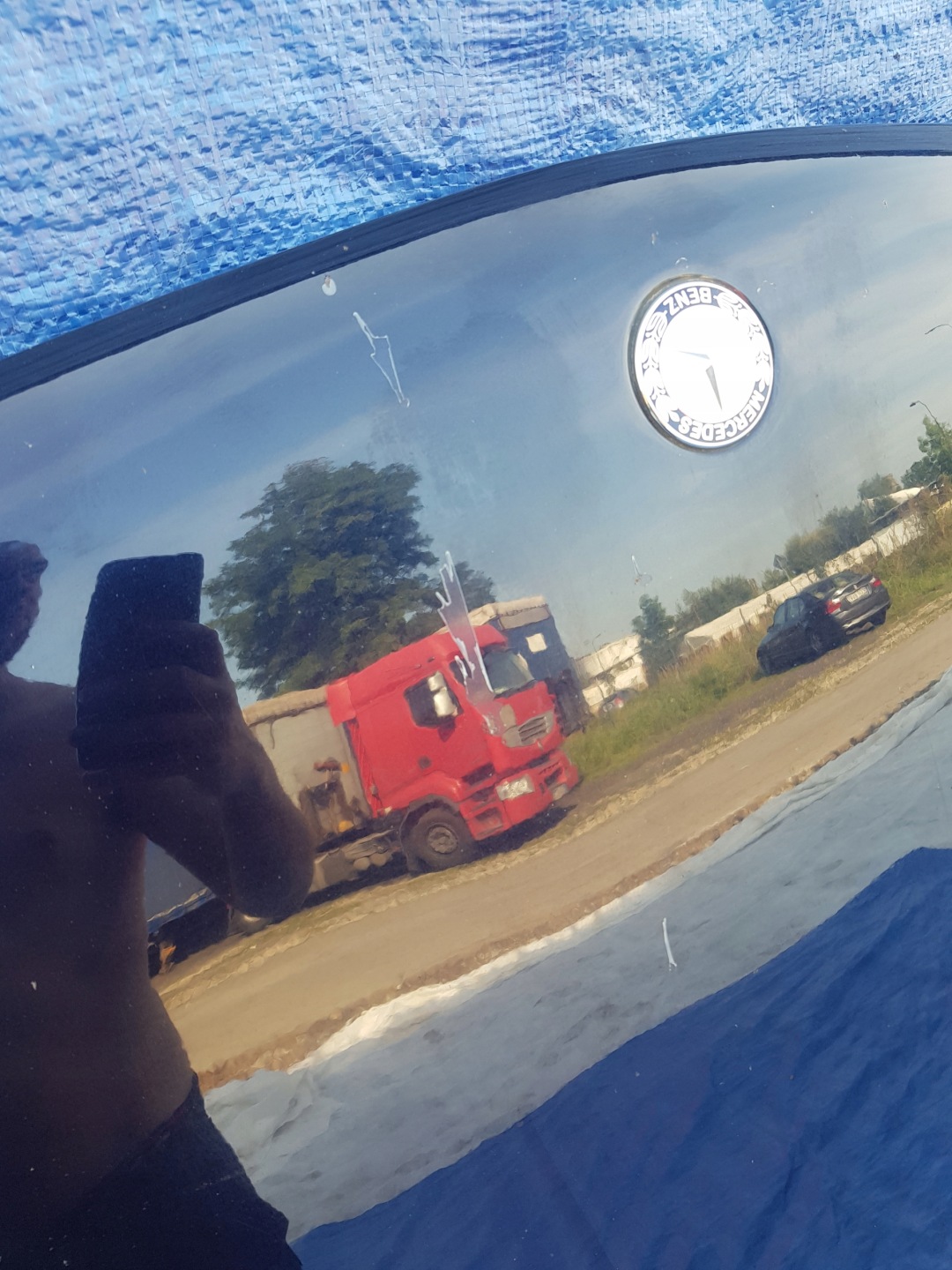 Motorhaube Mercedes-Benz M-Klasse W164 Bonnet Hood - Thumbnail 2