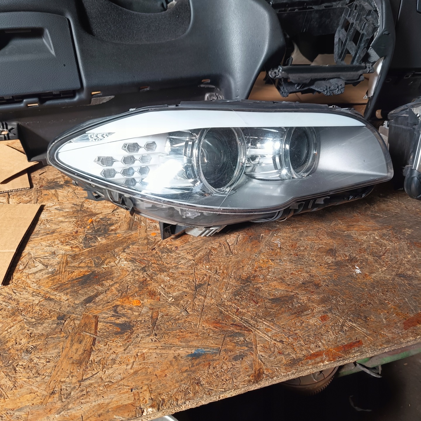 Frontscheinwerfer BMW 5 F11 8727191 Xenon Links Scheinwerfer Headlight - Thumbnail 8