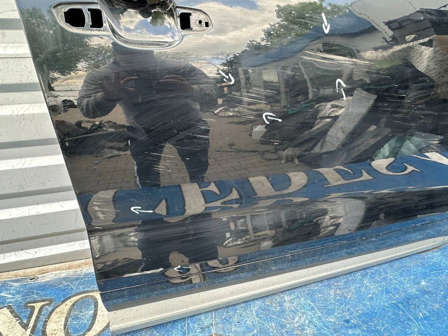 Audi Q5 Tür Vorne Rechts Door Porta Porte - Thumbnail 6