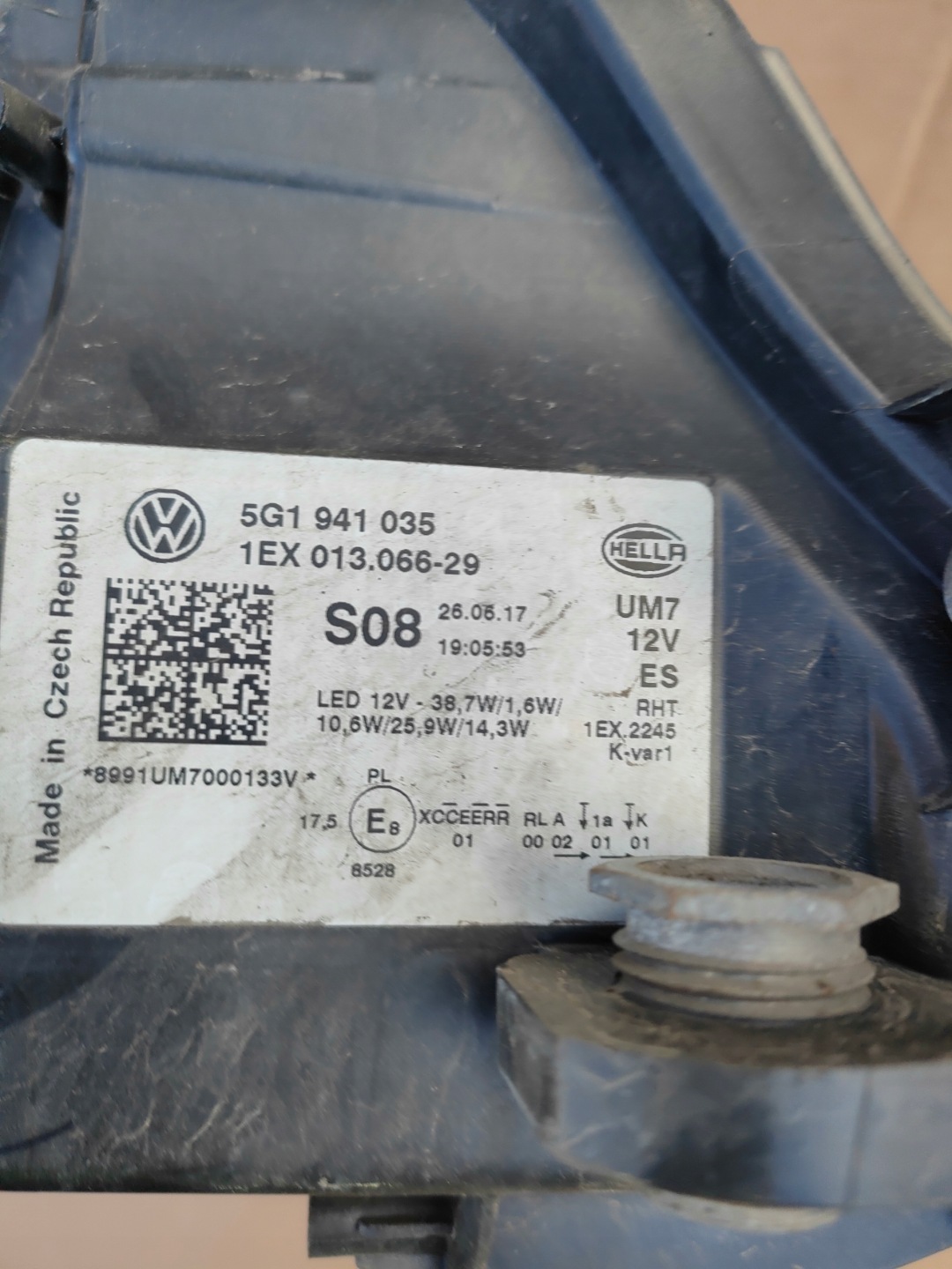 Frontscheinwerfer VW Golf V 5G1941035 Facelift LED Links Scheinwerfer Headlight - Thumbnail 12