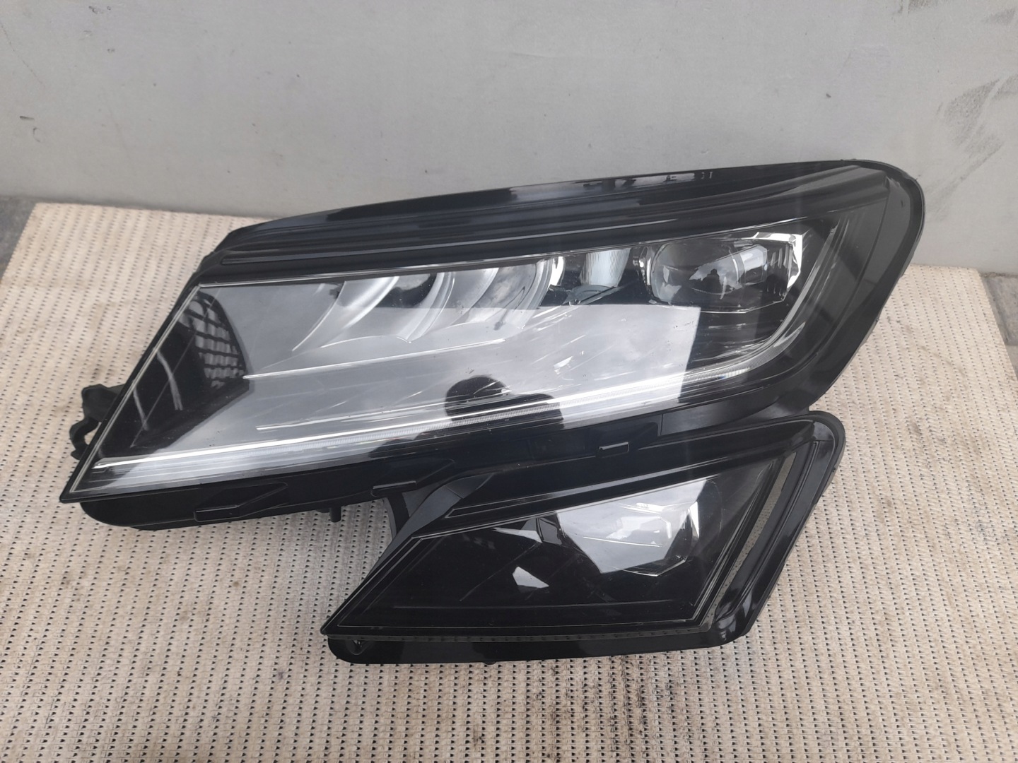 Frontscheinwerfer Skoda Kodiaq 566 566941015F LED Links Scheinwerfer Headlight - Thumbnail 1