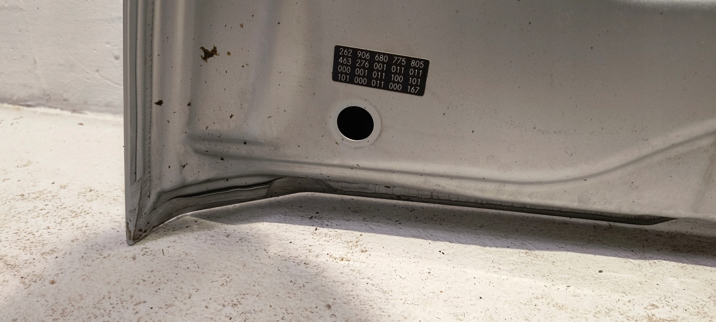 Motorhaube Mercedes-Benz G-Klasse W463 Bonnet A4638802700 Hood - Thumbnail 12
