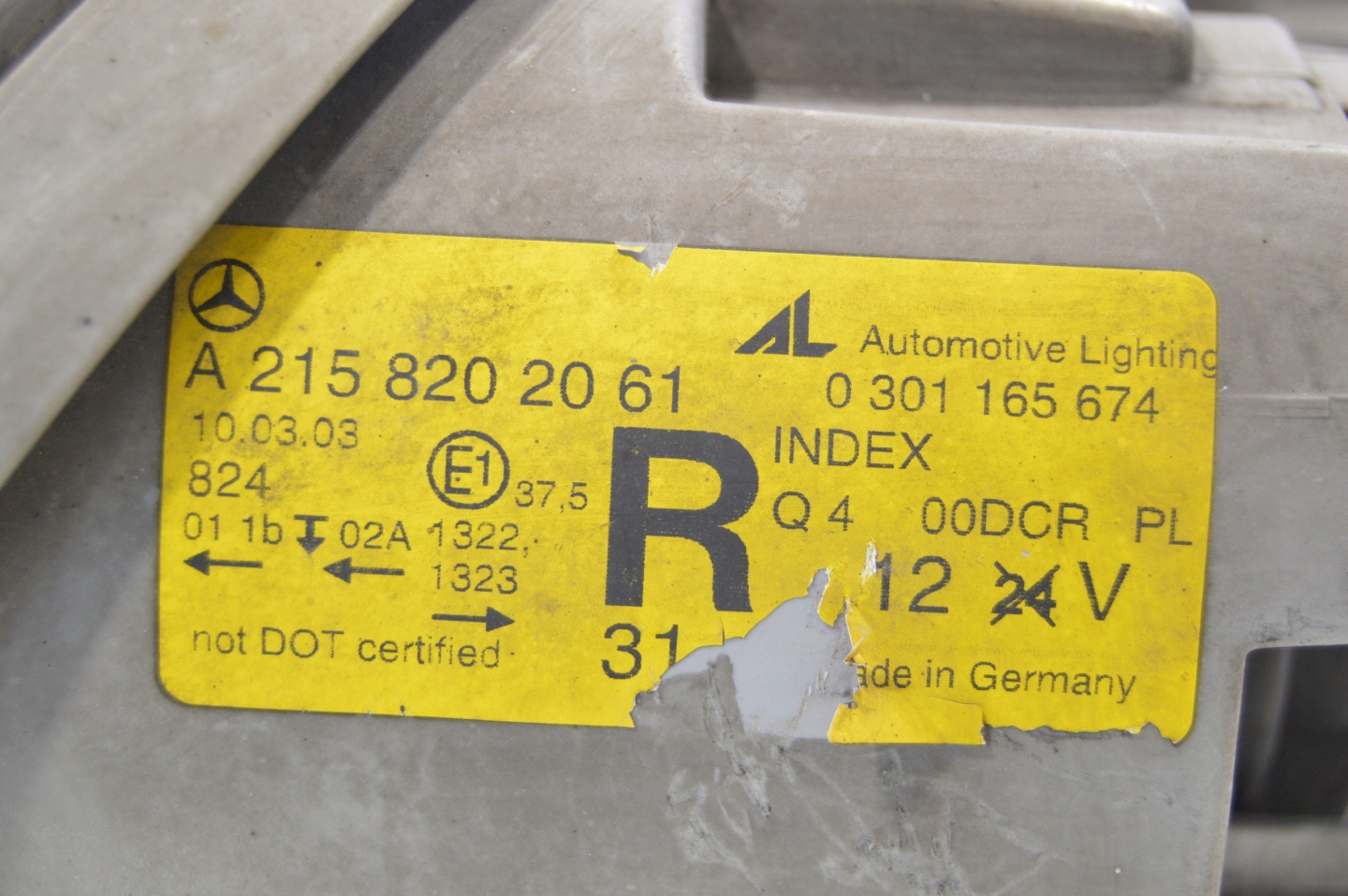 Frontscheinwerfer Mercedes-Benz CL-Klasse C215 A2158202061 Bi-Xenon Links Headlight - Thumbnail 7