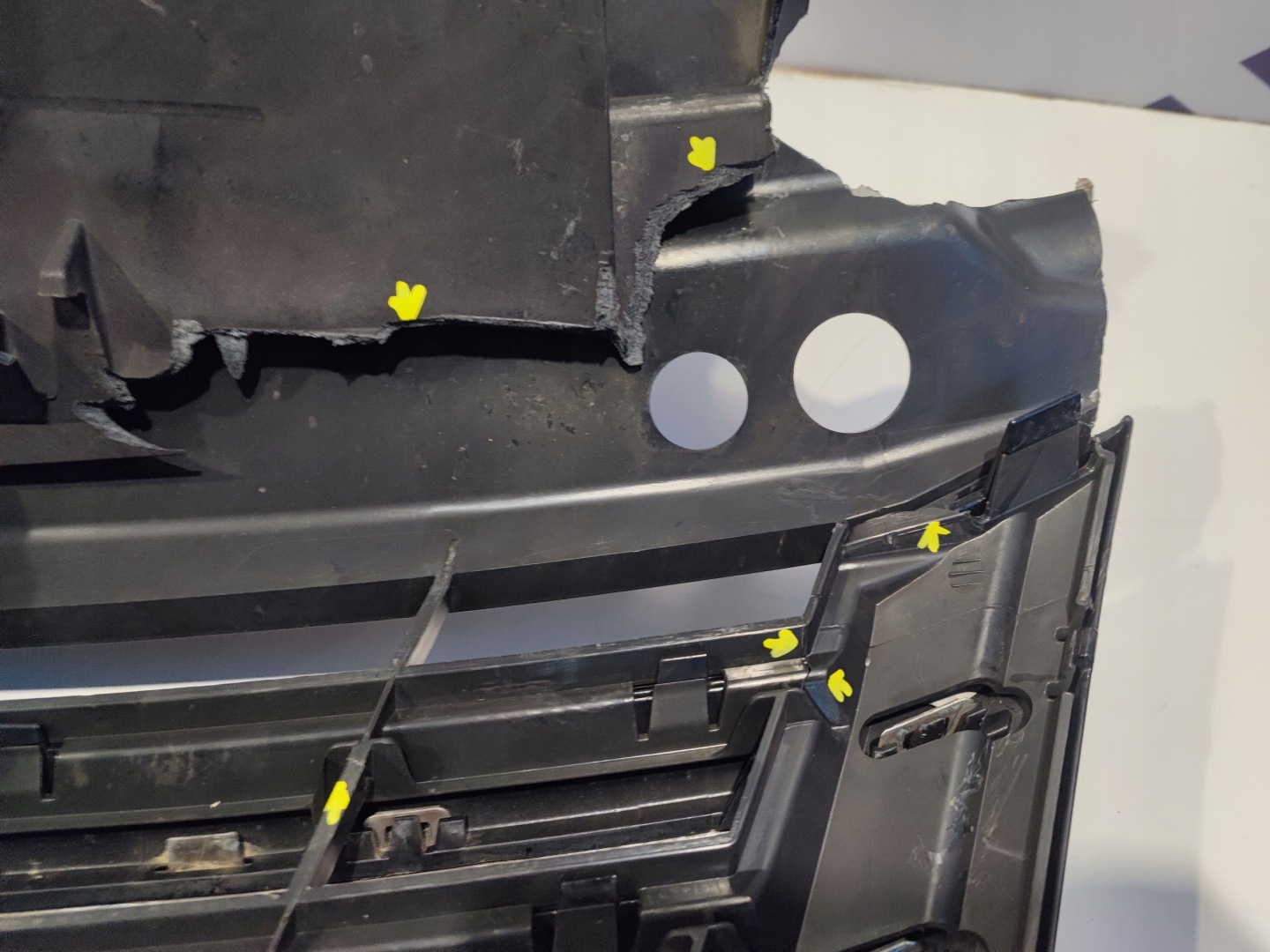 VW Sharan 7N Kühlergrill FRONTGRILL Kühlergitter - Thumbnail 12