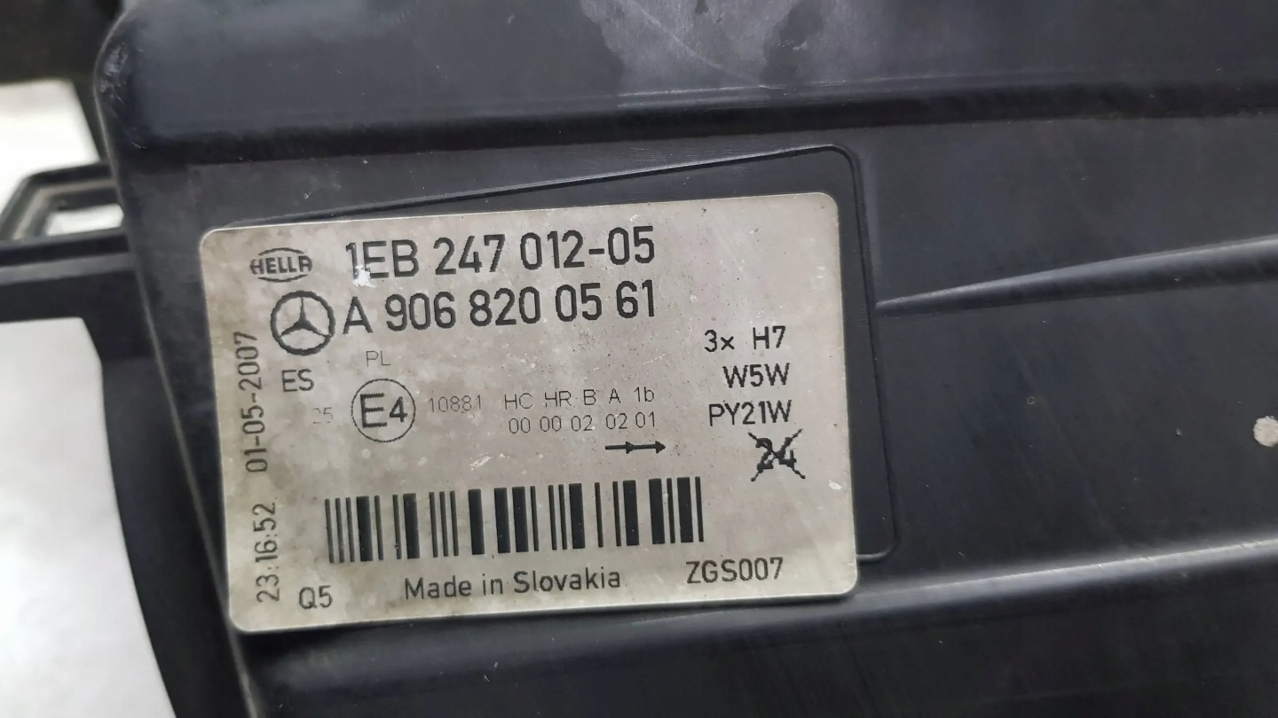 Frontscheinwerfer Mercedes-Benz Sprinter W906 A9068200561 LED Links Headlight - Thumbnail 14